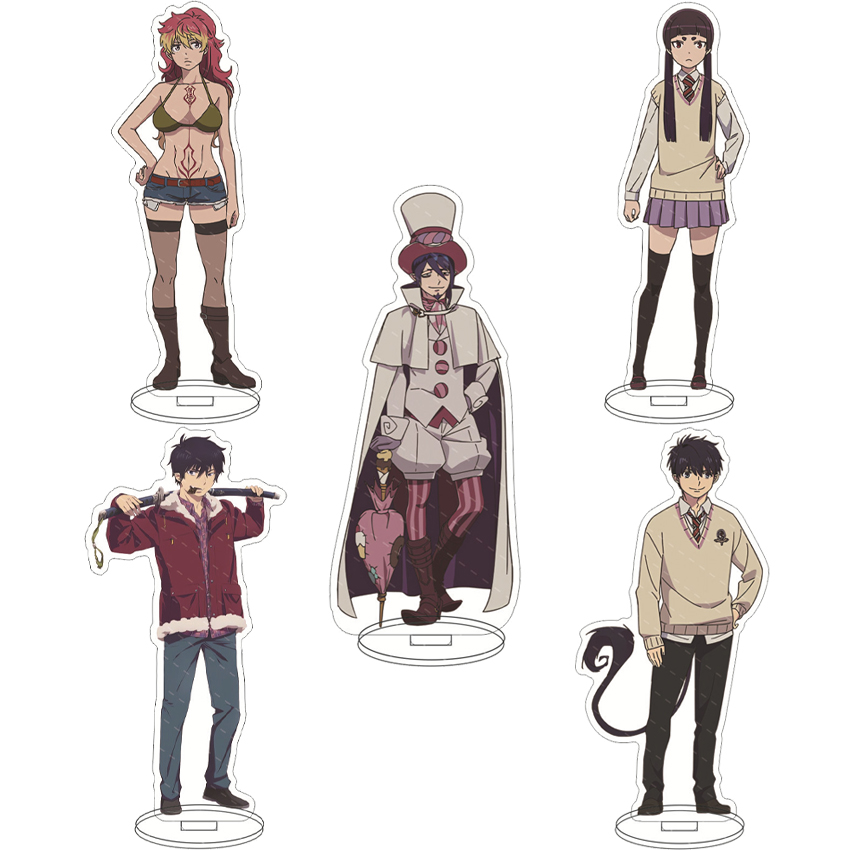 Figma Stand Set - 16CM Anime Blue Exorcist Rin Okumura