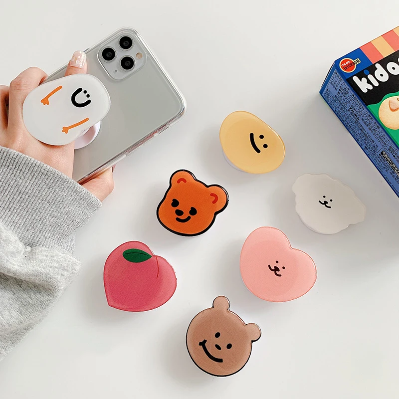 Cute Cartoon Bear Korean Foldi - Pop Display Shelf 评论和价格