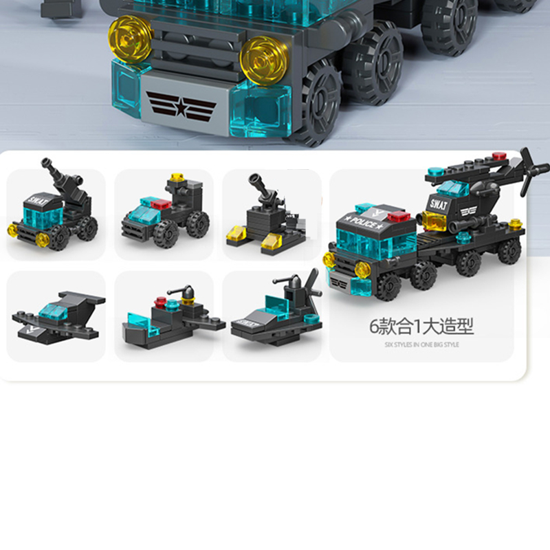 6in1 NEW Special Police Tow Tr - Lego Set Creator 评论和价格