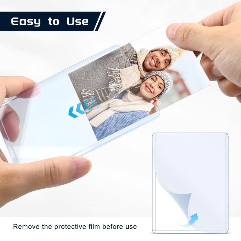 1-50Pack Transparent Korean Kp - Card Penny Sleeve 评论和价格