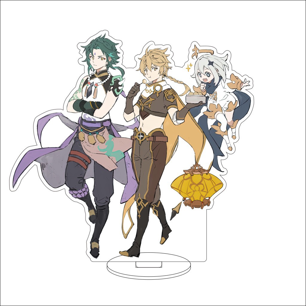 16CM Anime Game Genshin Impact - Figma Stand Set 评论和价格
