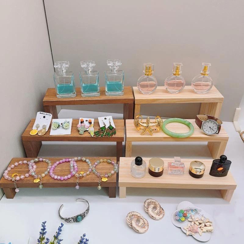 Rectangle Wood Jewelry Display - Display Risers Set 评论和价格