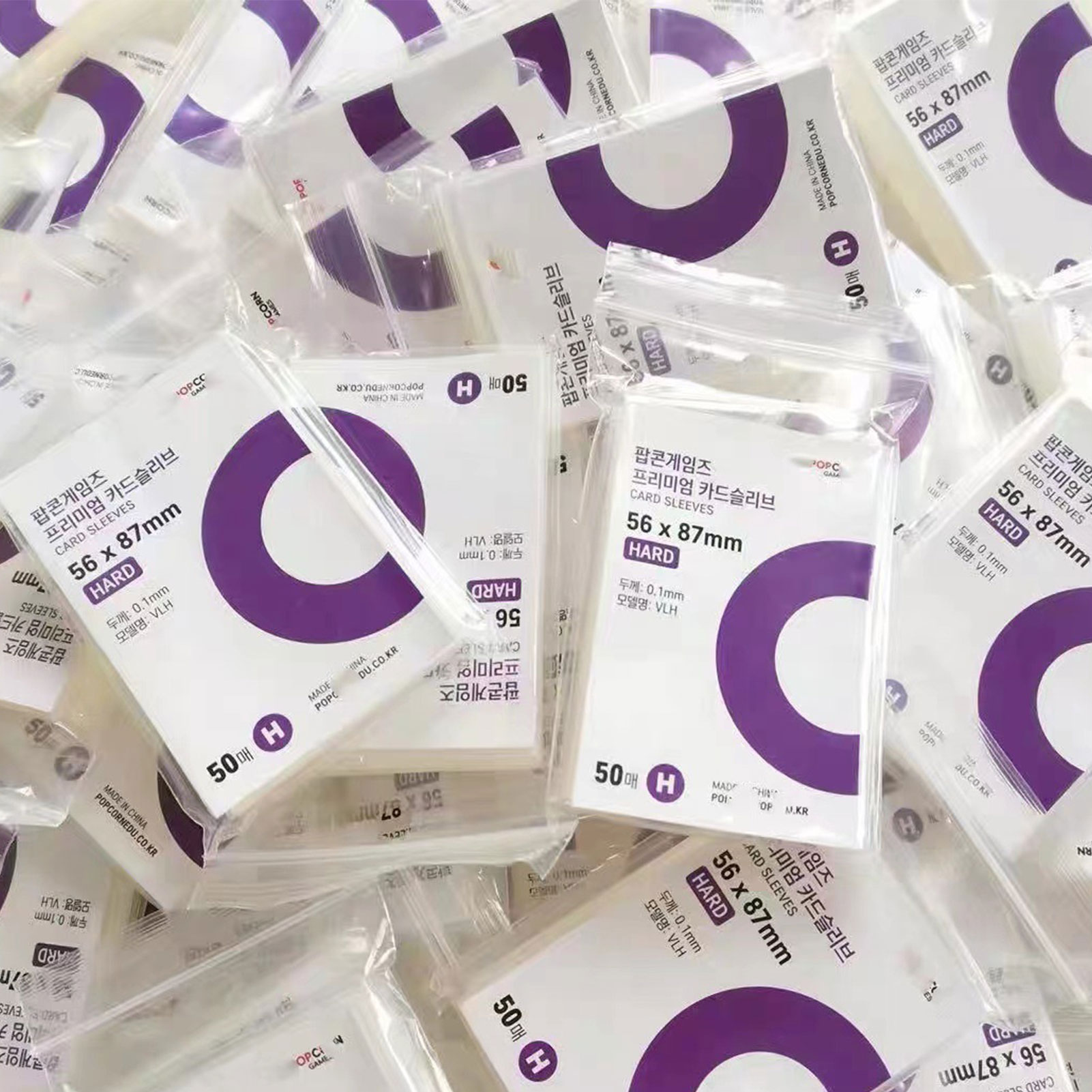50Pcs Popcorn Kpop Photocard S - Card Penny Sleeve 评论和价格